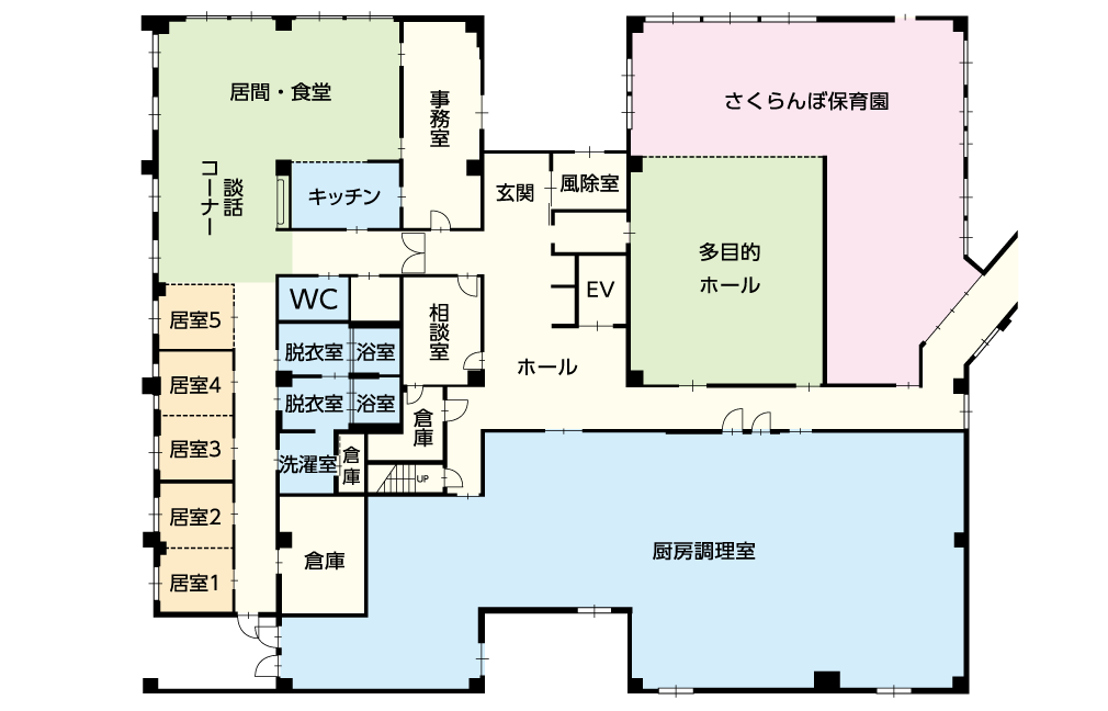 1階　見取り図