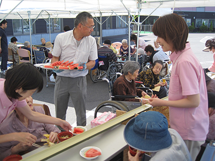 流しそうめん