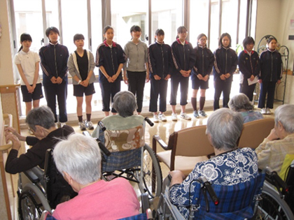 聖心女子学院のボランティア