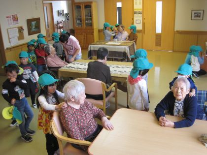 あづま幼稚園の訪問