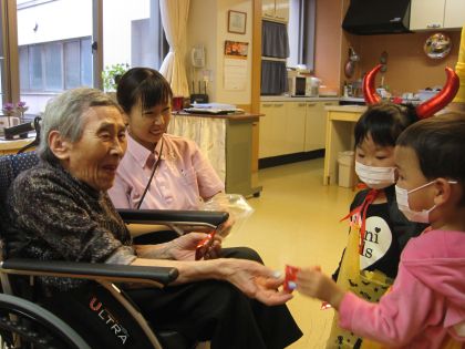 さくらんぼ保育園の訪問